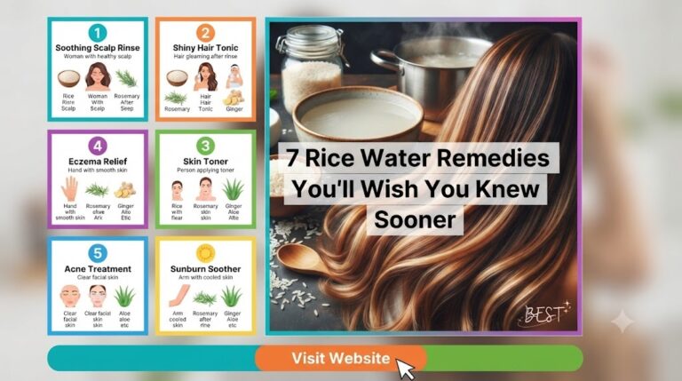 Rice water remedies