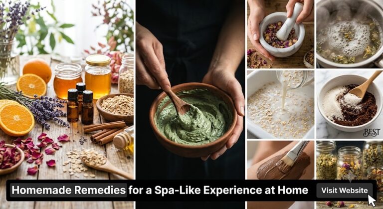 Homemade Remedies for a Spa-Like Experience at Home