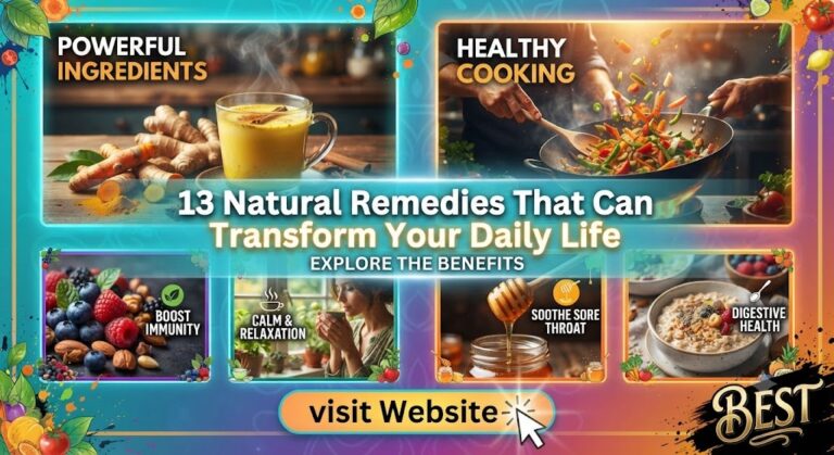 13 Natural Remedies for a Better Lifestyle