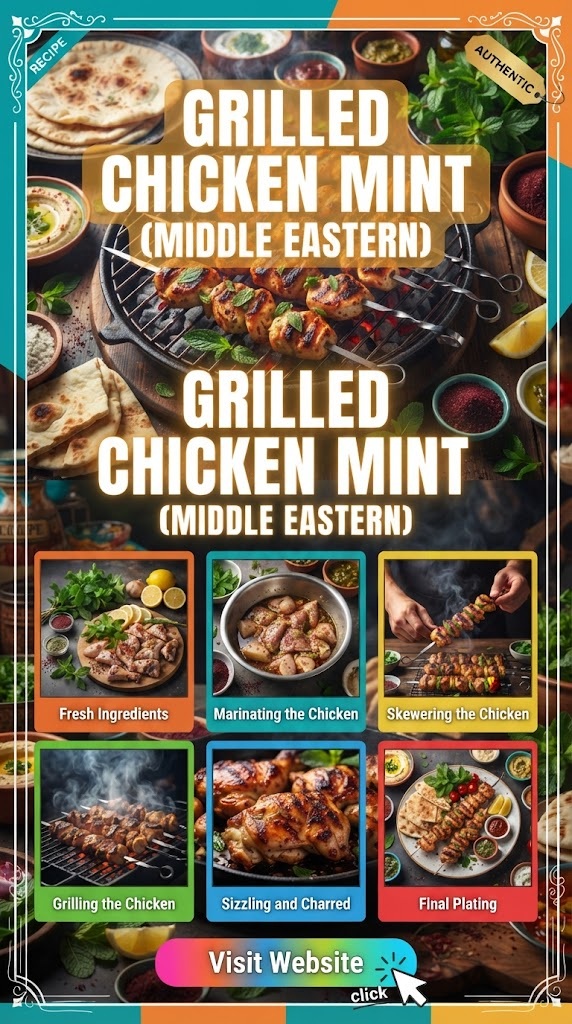 Grilled Chicken Mint (Middle Eastern)