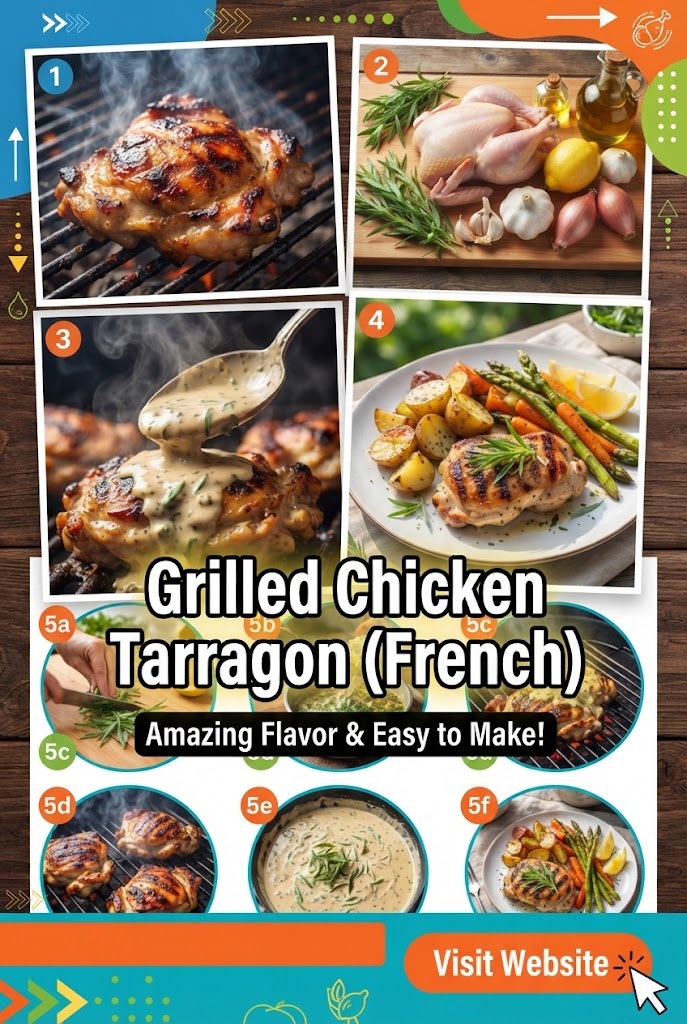 Grilled Chicken Tarragon (French)
