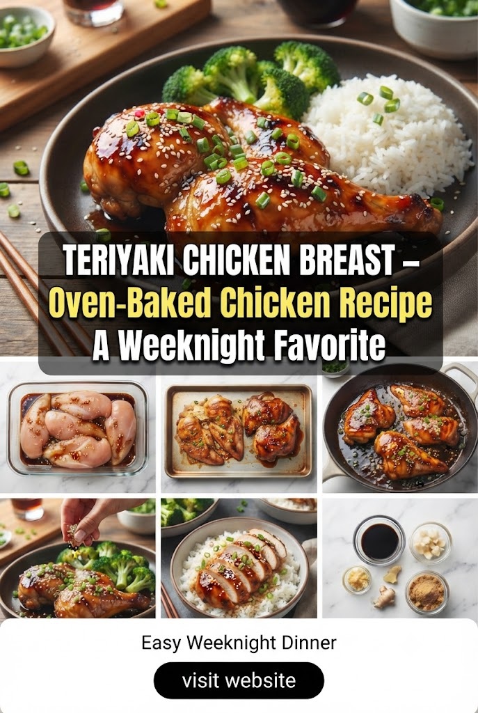Teriyaki Chicken Breast – Oven-Baked Chicken Recipe A Weeknight Favorite